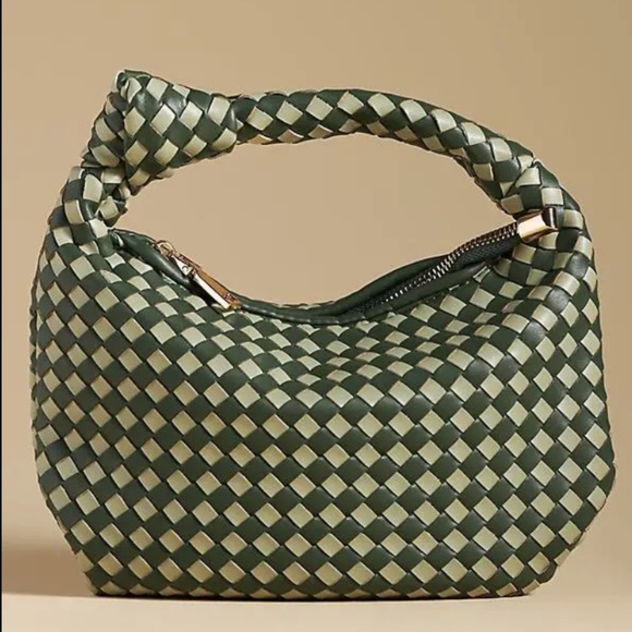 Anthropologie Handbags - Anthropologie The Brigitte Satchel by Melie Bianco: Check Edition